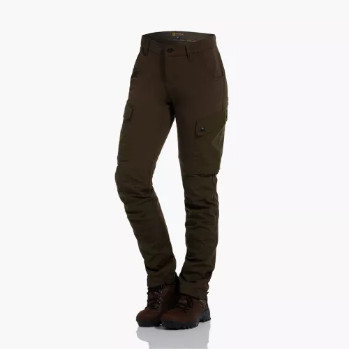 Trousers Flexline Women Olive Green