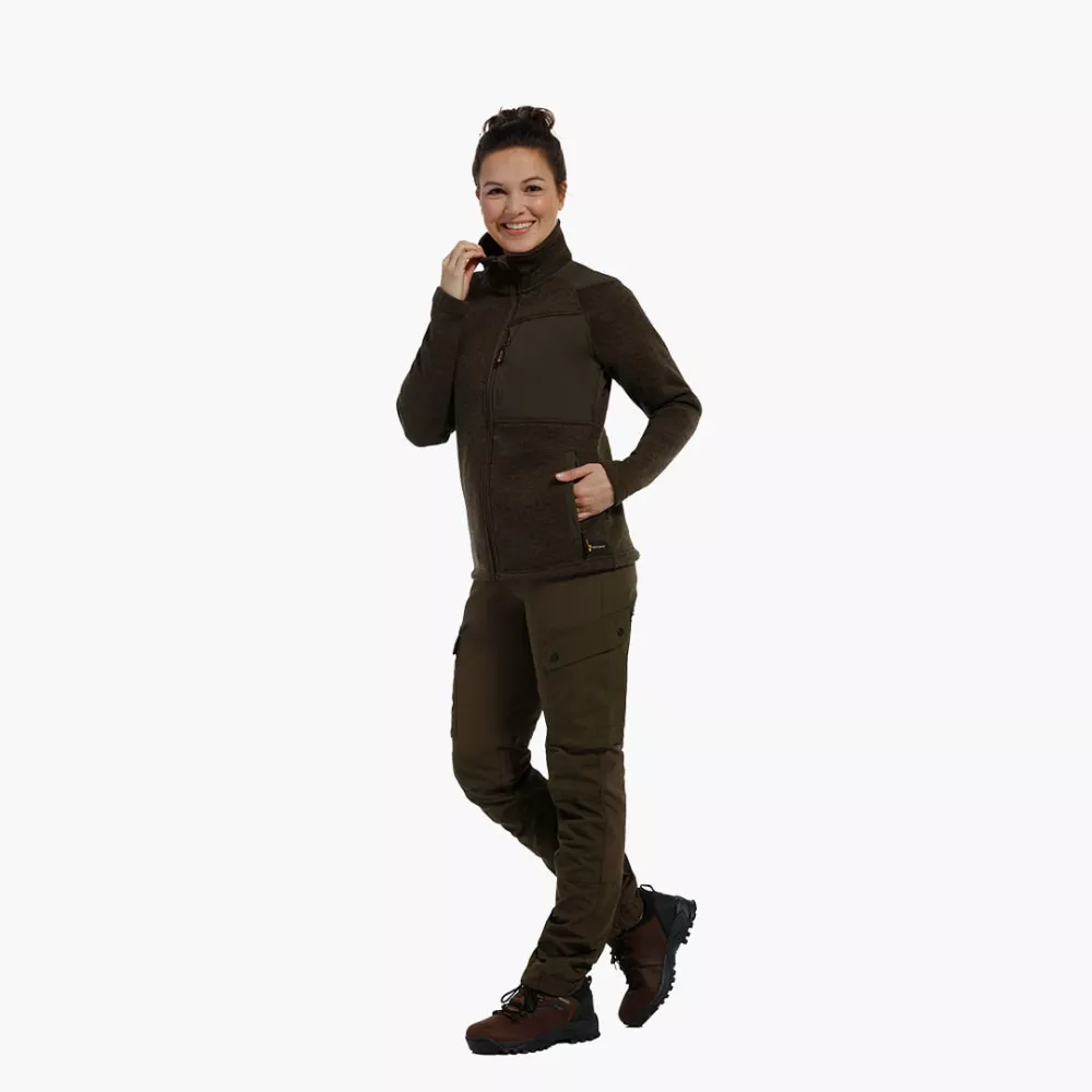 Trousers Flexline Women Olive Green