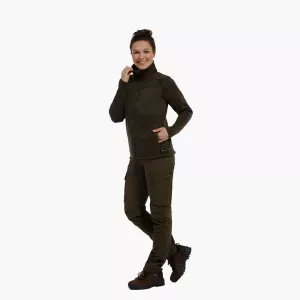 Trousers Flexline Women Olive Green
