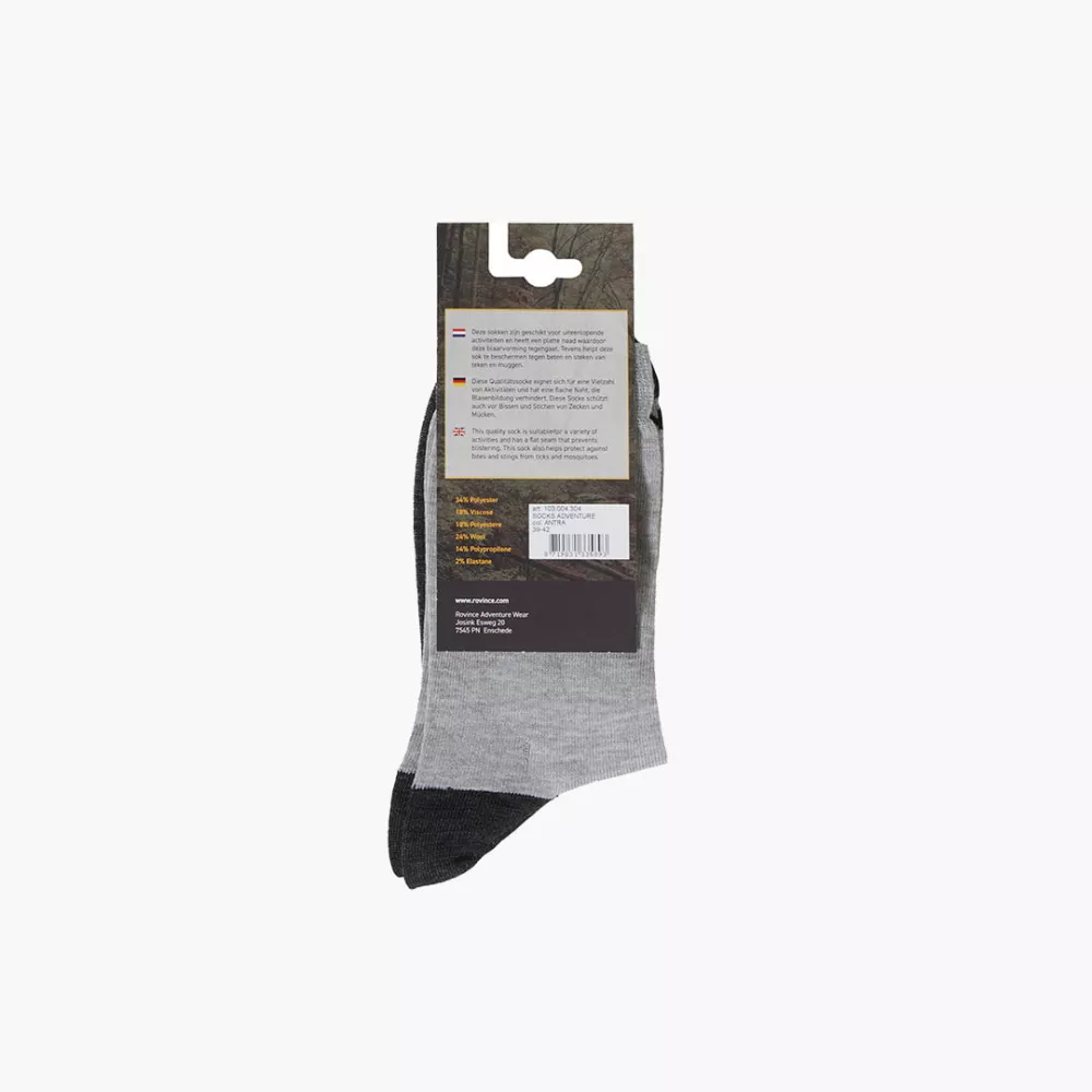 Adventure Socks Antraciet