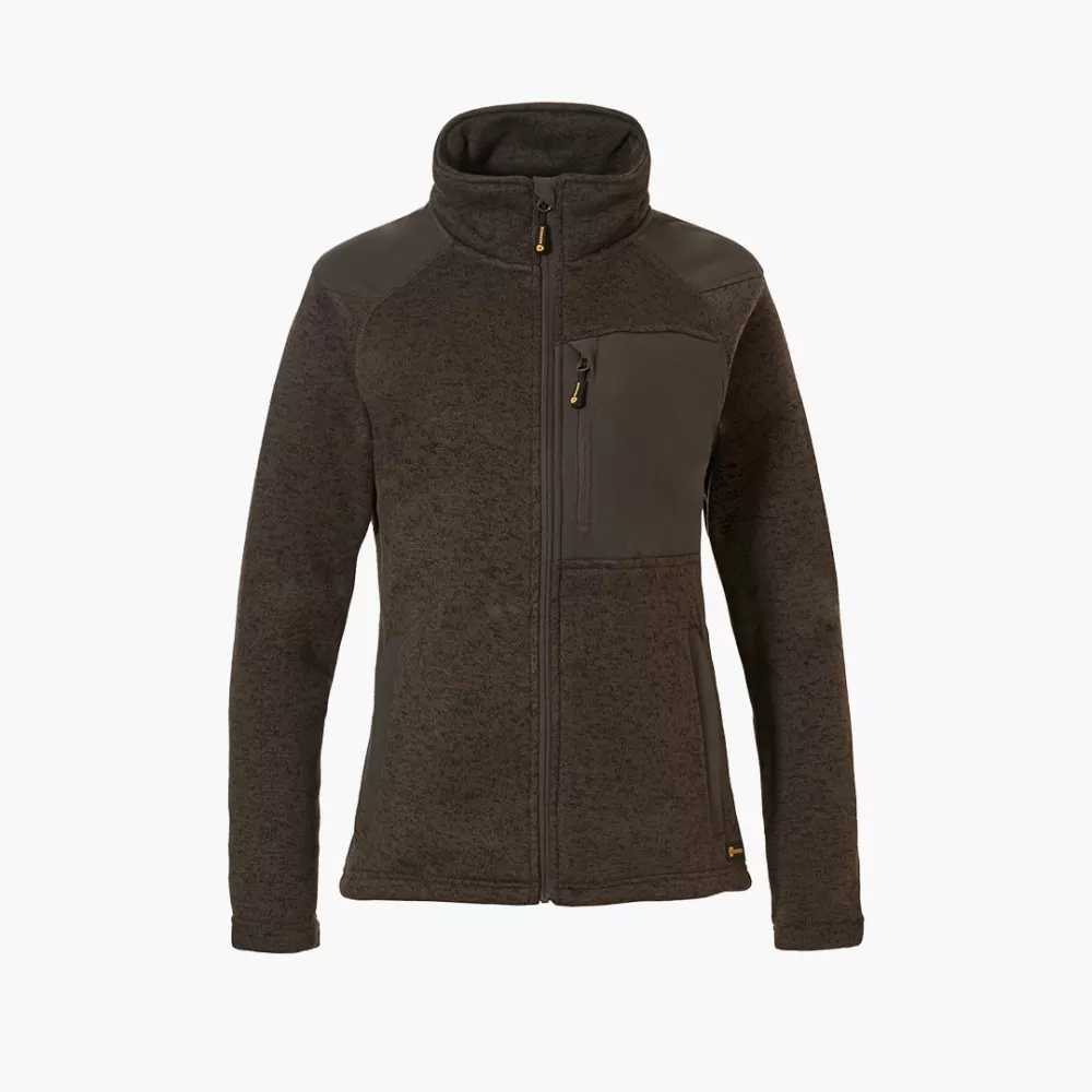 Fleece Coarse Women Olive Green