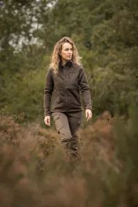 Fleece Coarse Women Olive Green